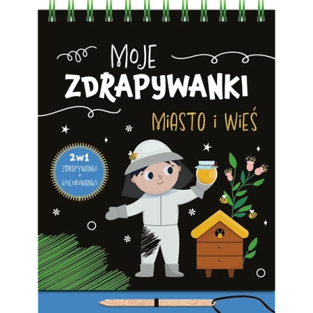 Trefl Książeczka Moje Zdrapywanki Miasto I Wieś