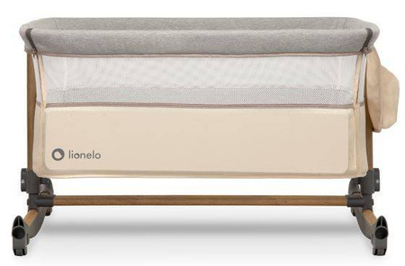 Lionelo Leonie Łóżeczko Dostawne Turystyczne  Sand Beige