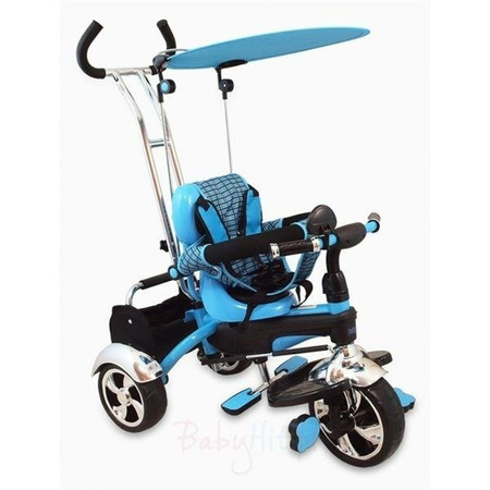 BABY MIX ROWEREK TRÓJKOŁOWY SPORT TRIKE DY Niebieski