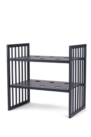 [OUTLET] Waldin Łóżeczko Dziecięce 7w1 z Materacem Grafit