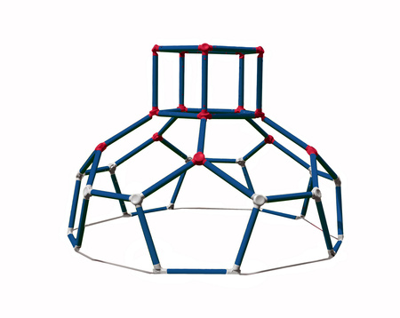 Lil'Monkey Dome Climber Drabinka - Małpi gaj / Domowy Plac Zabaw - Niebieski