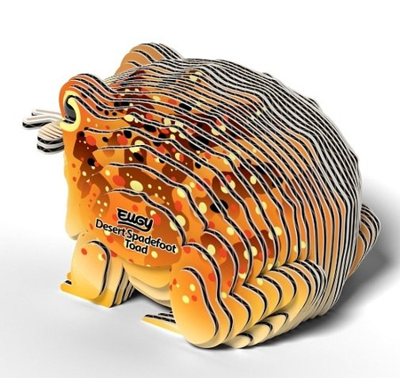 Eugy Eko 3D Układanka Ropucha Pustynna