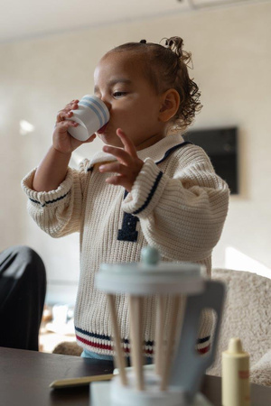 Joueco Drewniany blender z owocami