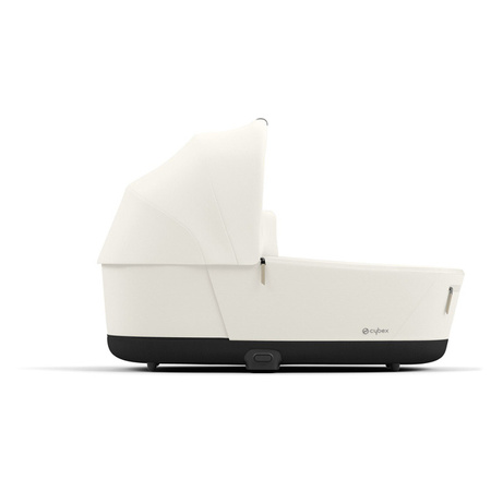 Cybex Priam 4.0 Wózek Głęboki Off White + Cybex Aton B2 i-Size Fotelik Samochodowy 0-13kg + Baza One Volcano Black