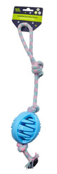 Trik&Roll Szarpak dla Psa Piłka 40 cm Niebieski