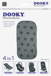 Dooky Uniwersalna wkładka do wózka 4w1 Grey Stars