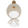 Zaffiro Czapeczka Tulip Nevada Wełniana  S (6-12m) Beige