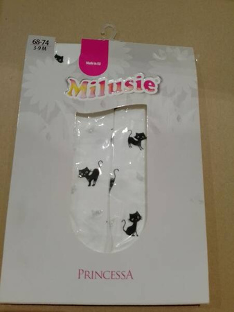 Milusie Rajstopy Rozmiar 68/74 Mix Kolorów