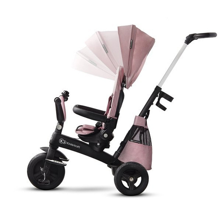 Kinderkraft EASYTWIST - Rowerek trójkołowy Marvelous Pink