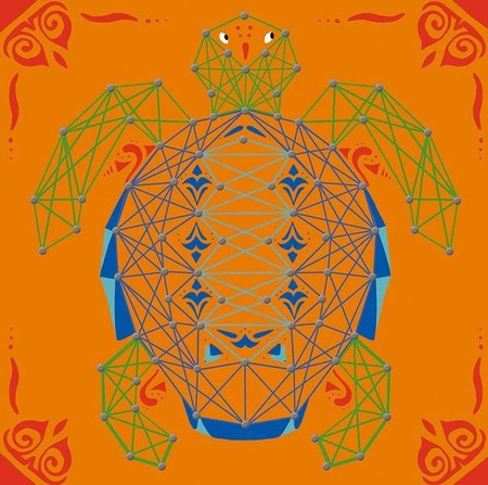 Janod String Art Zestaw Kreatywny Przeplatanka 3D Zwierzęta 8+