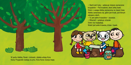 Media Rodzina Książeczka Kicia Kocia Wyprawa po Skarb