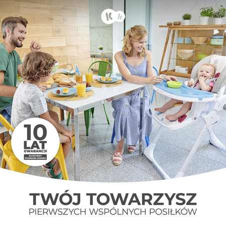 Kinderkraft Krzesełko do Karmienia Yummy Pink