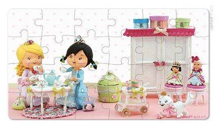 Janod Puzzle 2w1 Róża Bawi Się w Księżniczkę J02770 