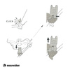 Easywalker Harvey 1, 2, 3 -  Adapter do fotelika samochodowego do wózka