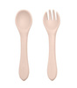 Petite&Mars Take&Match Silikonow Sztućce 6m+ Desert Sand 