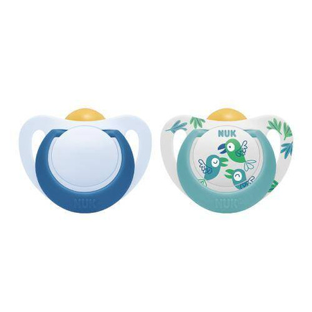 NUK Smoczek Lateksowy 6-18m-cy Star Boy
