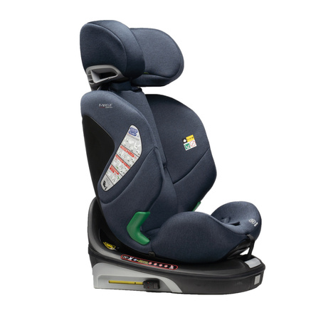 Mast Swiss Design M.Rox Obrotowy Fotelik Samochodowy Blueberry