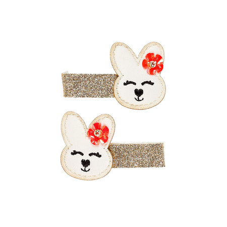 Souza! Spinki do włosów brokatowe króliczki Rena 2 szt.