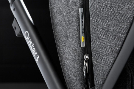 Oyster 3 Wózek Spacerowy  Mercury - srebrny stelaż