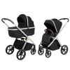 Carrello Vector CRL-6550 Wózek Głęboko-Spacerowy Pearl Black
