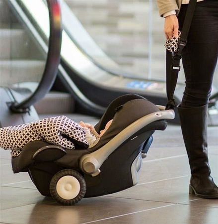 Rollersy Adaptery z Kółkami do Fotelików Samochodowych  Navy Blue