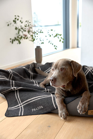 Palopa Fread Legowisko dla Psa Bawełniane Anthracite L