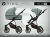 Riko Velar Up Wózek Głęboko-Spacerowy 02 Sage