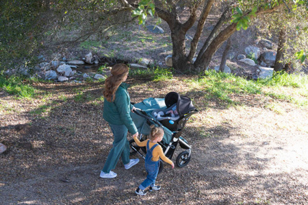 Bumbleride Wózek podwójny Indie Twin Matte Black