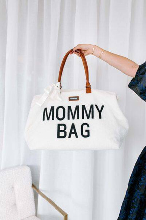 Childhome Torba Mommy Bag Teddy Bear White (Limited Edition)