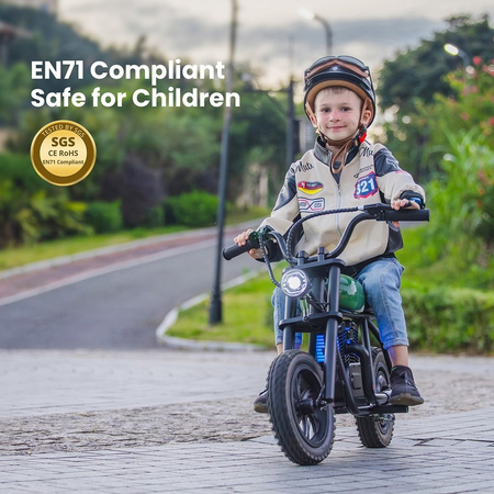 Hyper GoGo Pioneer 12 Plus Motocykl Elektryczny - Pomarańczowy