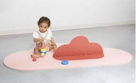 Quut Playmat Mata do Zabawy Chmurka  Blush Rose