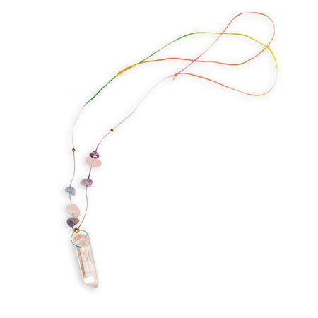 Janod Zestaw kreatywny do tworzenia biżuterii z kamieniami przynoszącymi szczęście 8+