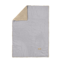 Albero Mio Kocyk welurowy CC3 popiel