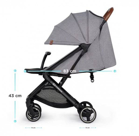 [OUTLET]  Kinderkraft Nubi Wózek Spacerowy Nature Vibes Green 