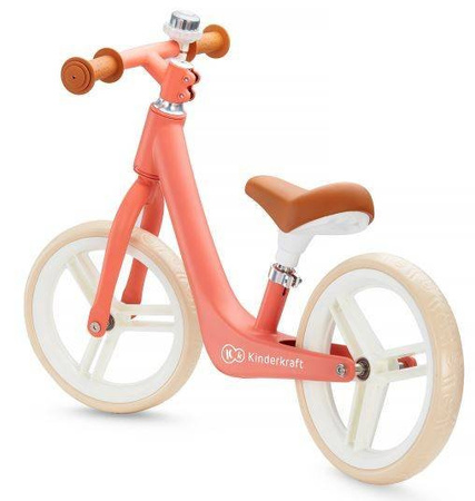 Kinderkraft Fly Plus Rowerek Biegowy Ruby