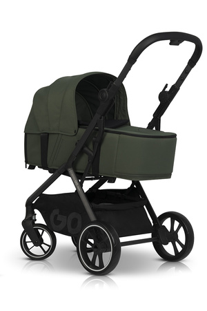 EasyGo Zoya Wózek Głęboko-Spacerowy 2w1 Z Torbą  Jungle Green