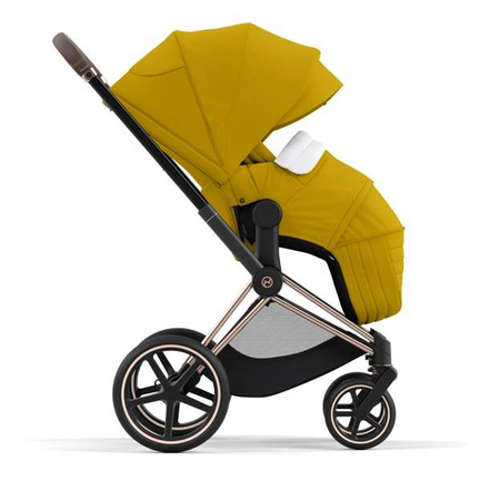 [OUTLET] Cybex Priam 4.0 Mustard Yellow - stelaż Chrome Black