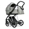 Roan Ivi 2.0 Wózek Głęboko-Spacerowy Rama Light Chrome Tea Leaf + Cybex Aton B2 i-Size Fotelik Samochodowy 0-13kg + Baza One Volcano Black	