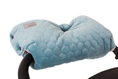 X-Lander X-Muff Velvet Mufka na Rączkę Wózka Silver