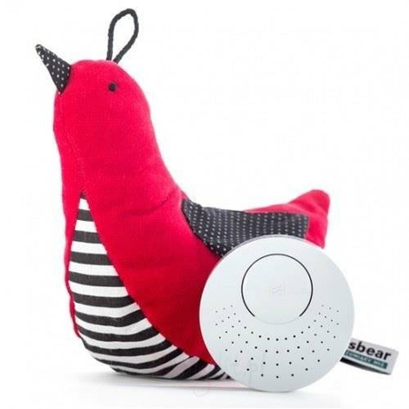 Whisbear Whisbird Szumiacy Ptaszek Czerwony