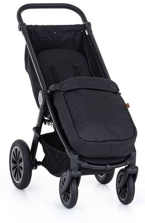 Petite&Mars Street+ Air Stelaż Wózka Spacerowego + Osłonka Na Nózki Black