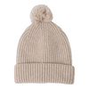 Lodger Czapeczka z wełny merino 100% beżowa Beige 1-2 lata