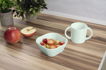 Miniland Zestaw Stołowy 5-częściowy Kwadratowy Dolce - Miętowy