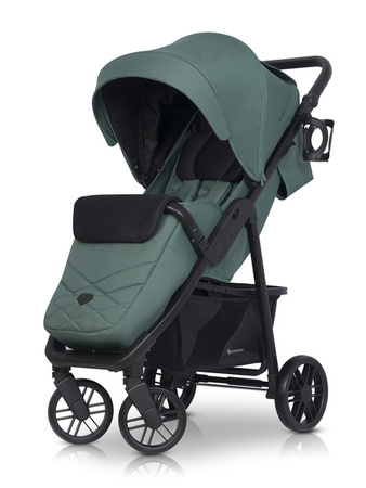 Euro-Cart Flex Black Edition Wózek Spacerowy Black Mineral