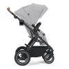 Kinderkraft B-Tour Mink Pro Wózek Głęboko-Spacerowy + Fotelik 0-13 kg Zestaw 3w1 Light Grey