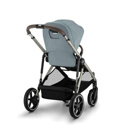 Cybex Gazelle S Wózek Rok Po Roku Rama Taupe Stormy Blue 