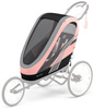 Cybex Zeno Wielofunkcyjna Przyczepka Do Biegania Do Roweru Cybex Sports Silver Pink