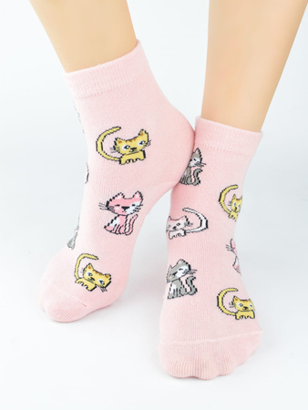 Noviti Skarpety Bawełniane z ABS Dziewczęce Rozmiar 31-34 Mix