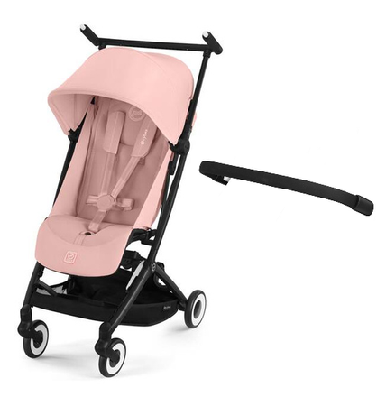 Cybex Libelle 2025 Wózek Spacerowy Rama Black Candy Pink + Cybex Pałąk
