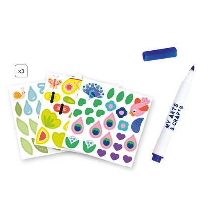 Janod Multizestaw kreatywny 4-latka My arts & crafts 4+